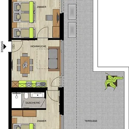 Aparthotel Wolfs Aparts + 4*